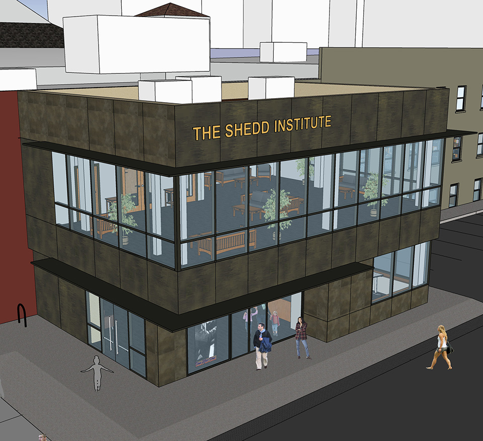 The new North Entrance